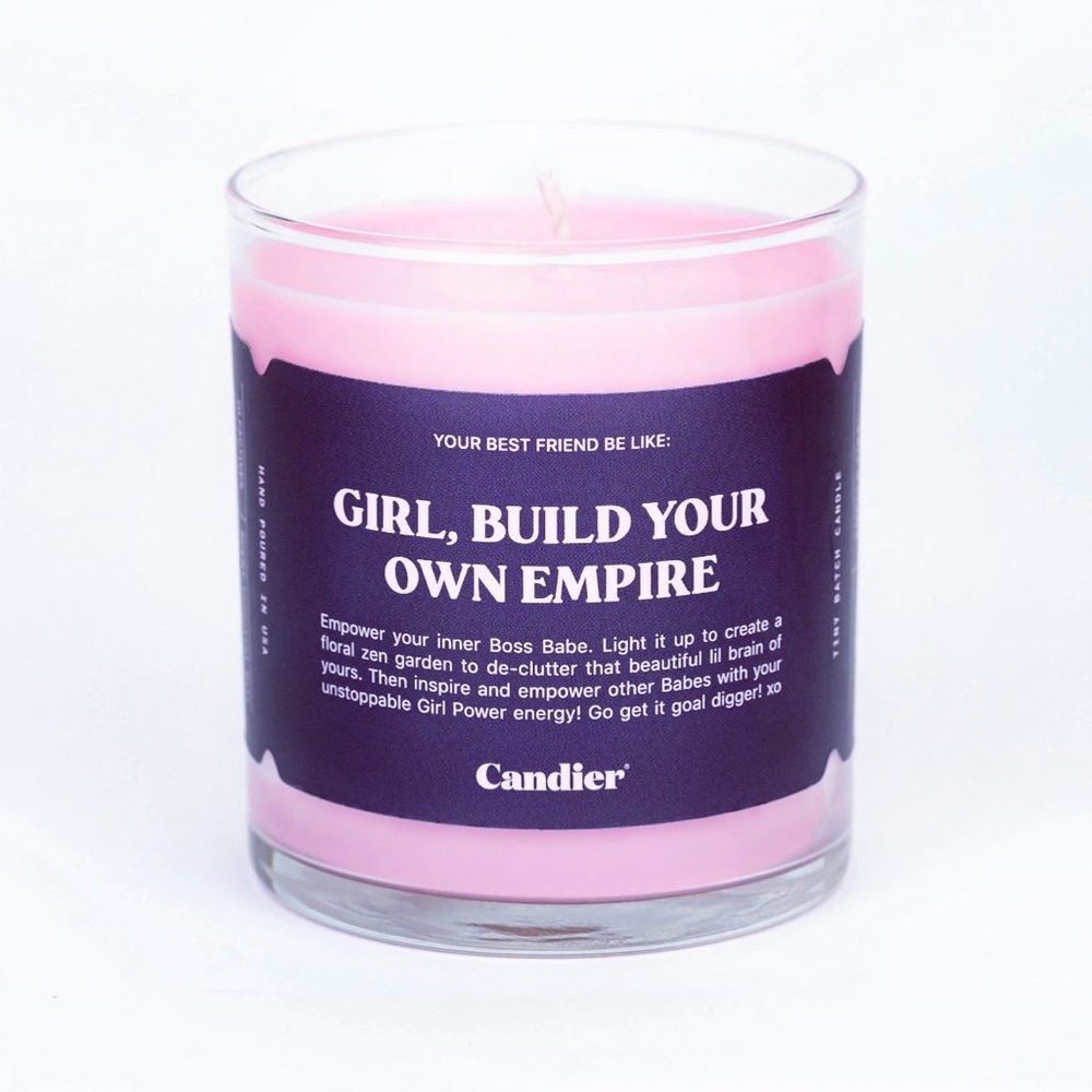 Build Your Own Empire soy candle